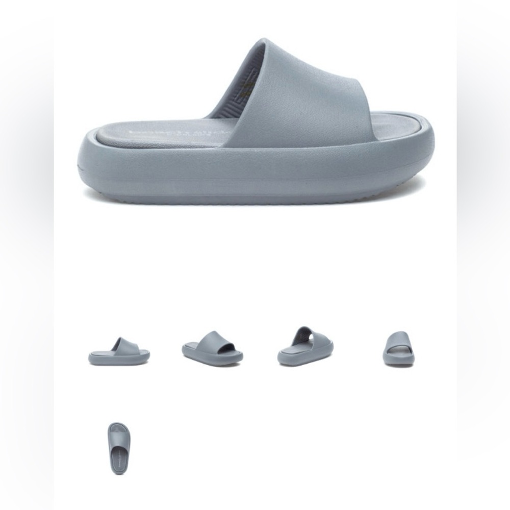 NWT J/Slides Squish Beach Slides - size 8 women’s slip on